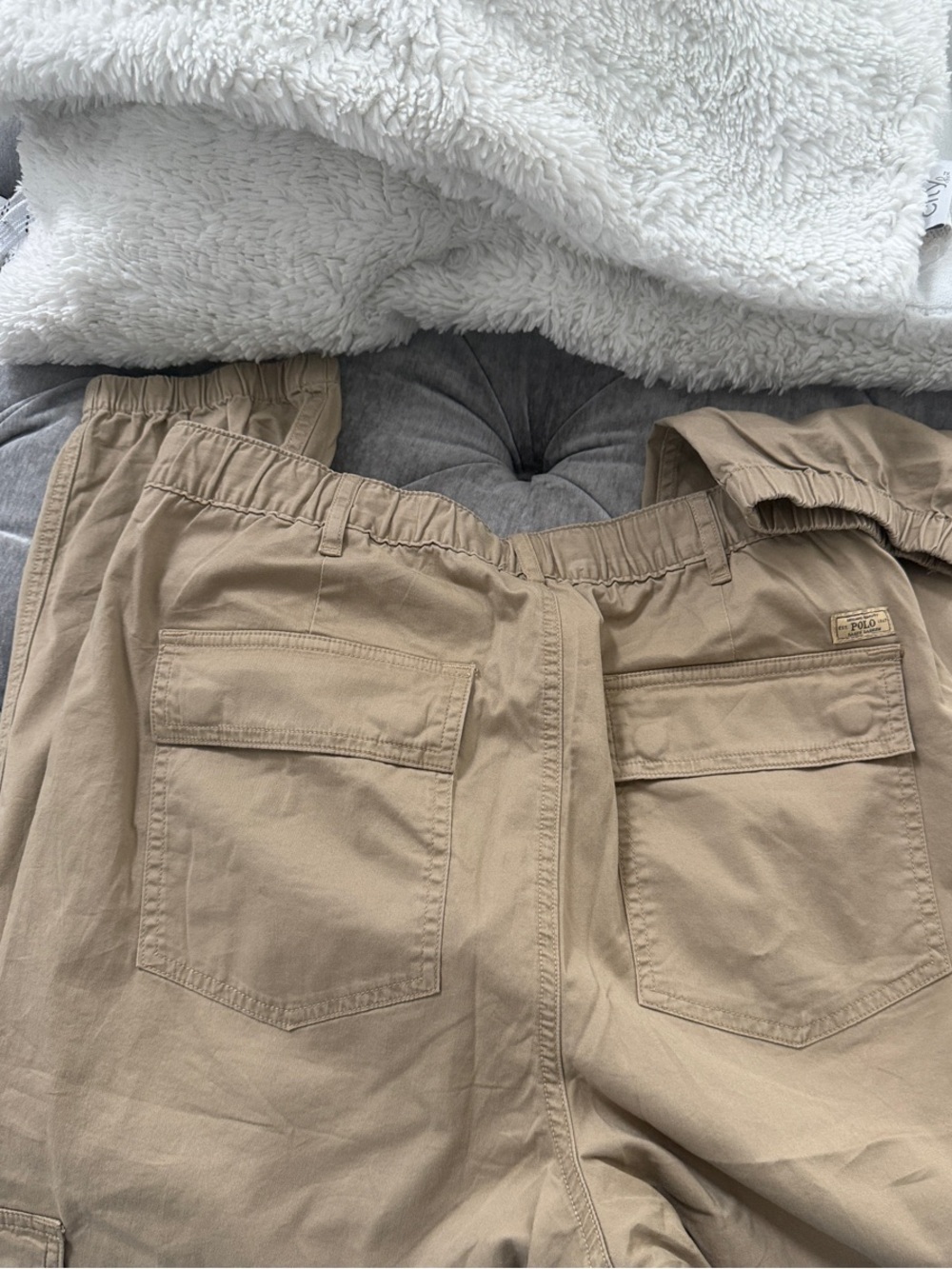 Polo by Ralph Lauren Khaki Cargo Jogger Pants - Picture 2 of 6
